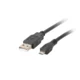 Lanberg Lanberg USB kabel 2.0 Macho/Micro USB Macho 1M Negro, (21090704)