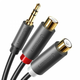 UGREEN kabl AUX M na 2RCA F 0,25m AV109