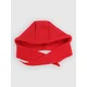 24 Colours 130816 Knitted Hood Scarf red
