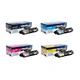 BROTHER TN-900 (TN900CMYK), originalni toner, črn + barven, 4x6000, Za tiskalnik: BROTHER HL-L9200CDWT, BROTHER MFC-L9550CDWT