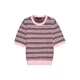 VERO MODA Pulover VMBIRCH roza/burgund