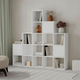 HANAH HOME Polica za knjige Paleo White