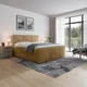 Livetastic BOXSPRING POSTELJA 180 cm  x 200 cm , les, kovina, umetna masa, tekstil bež
