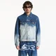 Jakna Billionaire Boys Club Icecream Fade Out Running Dog Denim Trucker Jacket Mid Wash Blue L
