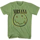 Nirvana Majica Inverse Smiley Green S