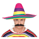 Guirca Barvni sombrero - 50cm