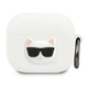 Karl Lagerfeld zaštitna futrola za AirPods 3, White Choupette (KLACA3SILCHWH)