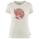 Bombažna kratka majica Fjallraven Arctic Fox T-shirt ženska, bež barva, F89849