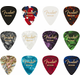 Fender 351 Shape Celluloid Medley Medium 12 Pack