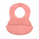 BabyOno Silikonski podbradak 6 m+, roza