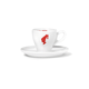 Julius Meinl skodelica iz belega porcelana s krožničkom za espresso 90 ml