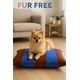 Paws & Whiskers Krevet za ljubimce Fur Free, 70x50x10 cm, Braon