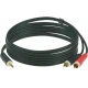 Klotz Y-Kabel Ministereoklinke - 2x Cinch 3m