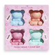 I Heart Revolution Teddy Bear Fizzer Set kugla za kupku 4x50 g nijansa Dreamy Ocean za žene