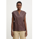Usnjena bluza BOSS Suna