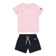 Champion Authentic Athletic Apparel Komplet roza/rdeča/črna/bela