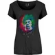 Jimi Hendrix Galaxy Black S Ženske Majica