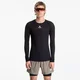 Majice SAYSKY Mesh Base Layer Longsleeve UNISEX Black XL