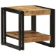 vidaXL vidaXL Kavoska miza 40x50x38 cm trden grob les mangovca, (22056151)