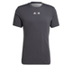 ADIDAS PERFORMANCE Tehnička sportska majica New York, tamno smeđa / siva / crna / bijela