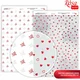 Papirji za scrapbooking Hearts A4 - red hearts