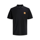 JACK & JONES Majica JJBRANDY rumena/črna