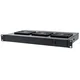 Intellinet 3-Fan Ventilation Unit for 19 Racks, 1U, Black (with Euro 2-pin plug)