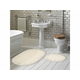 Lessentiel Maison Set prostirki za kupatilo Pineapple, 2 komada, 55x65 cm i 65x115 cm, Krem
