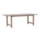 Miza Dallas 4890 Rjava, 75x100x220cm, MDF plošča, MDF plošča
