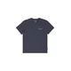 BILLABONG Majica temno modra / zelena / lila