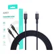 Aukey USB-C na USB-C kabel, 1m, 240W, 5A, črn