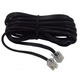 Kabel telefonski 5m, črni
