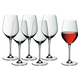 Kozarec za rdeče vino EASY PLUS, set 6 kosov, 450 ml, WMF