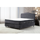 Hanah Home HANAH HOME Vassi Set 160 x 200 v2 - Anthracite dvojna boxspring postelja, (20976077)