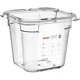 ARAVEN Gastronorm posoda GN 1/6, polikarbonat, integrirana etiketa, globina: 150 mm, prostornina: 2,15 L
