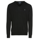 POLO RALPH LAUREN Pulover z dolgimi rokavi SF VN PP-LONG SLEEVE-SWEATER, črna