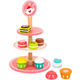 Set za igru Tooky Toy - Drvene kolače i deserte na pladnju