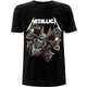 Metallica Majica Skull Moth Unisex Black M