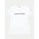 Calvin Klein Jeans Majica IG0IG00380 Bela Regular Fit