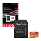SanDisk micro SDXC kartica 64GB Extreme PLUS (200 MB/s klasa 10, UHS-I U3 V30) + adapter