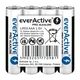 everActive Baterije AAA LR03, 4 kosi v foliji