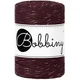 Bobbiny Macrame Cord 1,5 mm 100 m Golden Burgundy Vrvica
