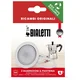 Komplet treh tesnil in filtra za Bialetti Moka Express, Timer in Rainbow, 12 skodelic