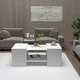 Hanah Home Set klub stolova Sartos, Beli