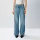 Farmerke wide leg sa niskim strukom