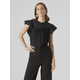 VERO MODA Bluza TRINE, črna
