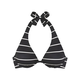 BENCH Bikini zgornji del črna/bela