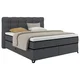BOXSPRING KREVET CARMEN C 160/200 cm , antracit