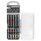 shumee Komplet nastavkov PH2x2, PH3, PZ2x2 x 50 mm, PH1/2/3, PZ1/2/3, TX10/20/25/30 x 25 mm, 15-delni.