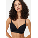 Trendyol Black Micro Rope Strap Coated Underwire Free Knitted Bra